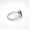 Sterling Silver .90ct Ruby Ring