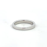 Graceful 14k White Gold Ruby and Diamond Ring