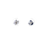 14k White Gold .49ct Diamond Earrings