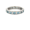 1.00ct Aquamarine .84ct Diamond Ring