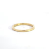 14k Yellow Gold .30ct Diamond Half Eternity Ring