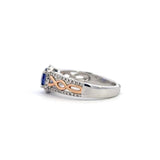 Gorgeous Tanzanite And Diamond Ring