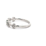 14k White Gold .20ct White Diamond Ring