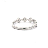 14k White Gold .20ct White Diamond Ring