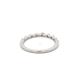 14k White Gold .27ct White Diamond Ring