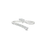 14k White Gold .50ct White Diamond Ring