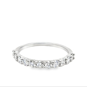 14k White Gold .55ct White Diamond Ring