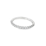 14k White Gold .31ct White Diamond Ring