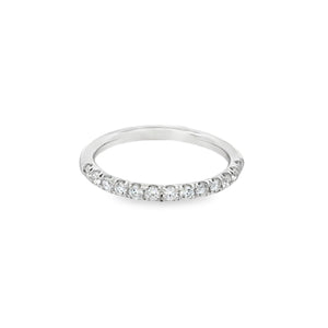 14k White Gold .32ct White Diamond Ring