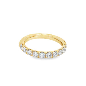 14k Yellow Gold .91ct White Diamond Ring