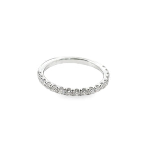 14k White Gold .46ct White Diamond Ring