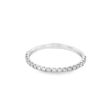 14k White Gold .20ct White Diamond Ring