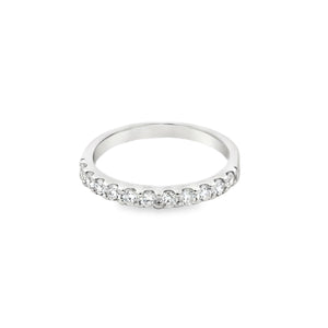 14k White Gold .50ct White Diamond Ring