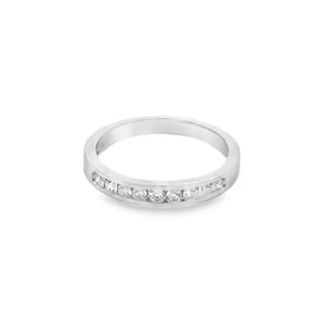14k White Gold .30ct White Diamond Ring
