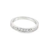 14k White Gold .29ct White Diamond Ring