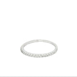 14k White Gold .14ct White Diamond Ring