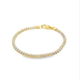 14k Yellow Gold 7" Bracelet