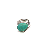 Silver Turquoise Stone Ring