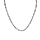 17.9g White Gold 20" Box Necklace
