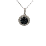 Stunning Black Diamond Necklace