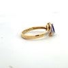 Beautiful 14k Yellow Gold Tanzanite Ring