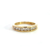 14k Yellow Gold .50ct Diamond Ring