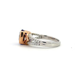 Elegant 14k Rose Gold Tanzanite Ring