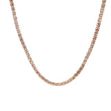 13.4g Rose Gold 20" Box Necklace