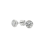 Platinum 1.55ct Lab Diamond Earrings