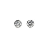 Platinum 1.55ct Lab Diamond Earrings