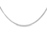 Platinum 6.30ct Diamond Necklace