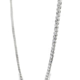 10k White Gold 9.95ct Diamond Necklace