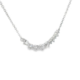 14k White Gold .40ct Diamond Necklace