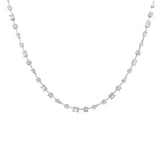 14k White Gold 9.55ct Diamond Necklace