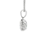 Platinum 2.10ct Lab Diamond Pendant