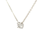 Platinum 2.05ct Diamond Necklace