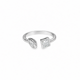 14k White Gold .80ct Diamond Ring