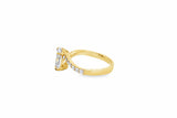 14k Yellow Gold 2.30ct Diamond Ring