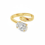 14k Yellow Gold 2.05ct Diamond Ring