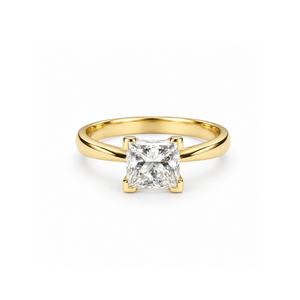 14k Yellow Gold 1.65ct Lab Diamond Ring