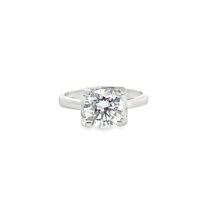 Platinum 2.05ct Lab Diamond Ring