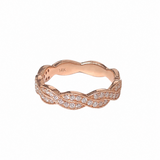 14k Rose Gold .28ct Pink Diamond Ring