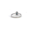 Natural Alexandrite Diamond Teardrop Ring