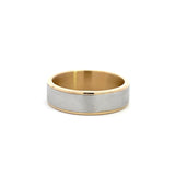 Men’s 14k White and Yellow Gold Ring