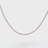 14k White and Rose Gold Chain