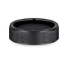 Black Titanium Men's Ring 7mm