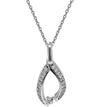 Exquisite Handcrafted Solitaire Diamond Necklace