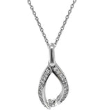 Exquisite Handcrafted Solitaire Diamond Necklace