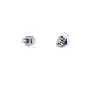 14k White Gold .18ct Diamond Earrings