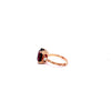 Garnet Ring in 14 Karat Rose Gold